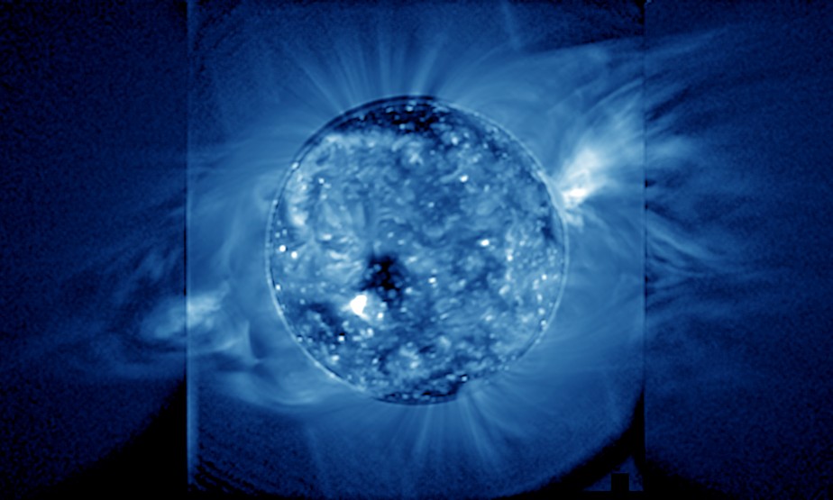 Instituto norte-americano revela 1ª imagem ultravioleta da coroa solar