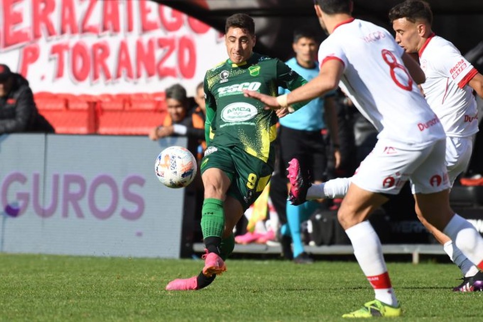 Defensa y Justicia estreou no Campeonato Argentino com derrota &mdash; Foto: Divulga&ccedil;&atilde;o/Defensa y Justicia