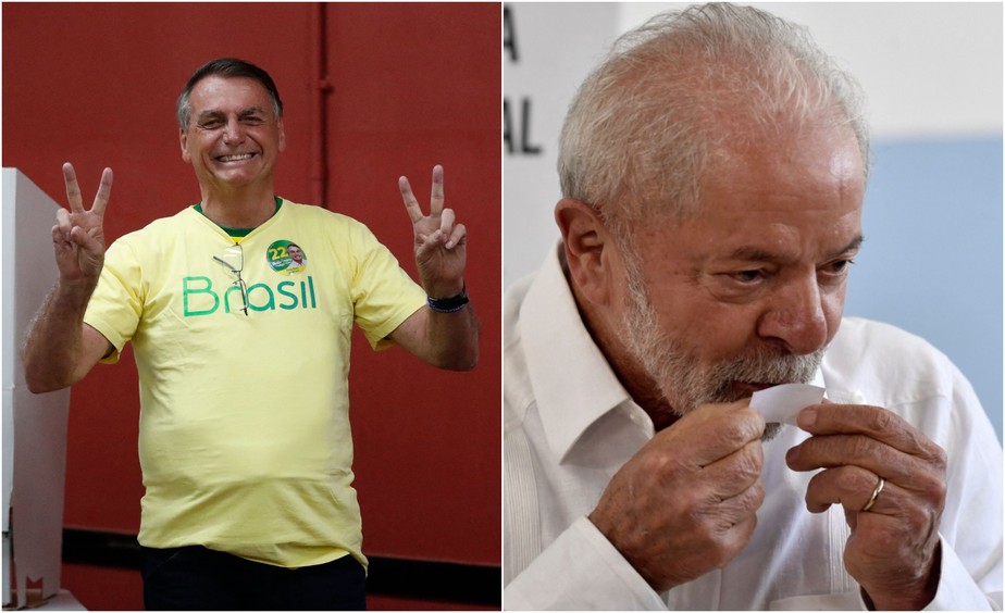 Lula e Bolsonaro votam