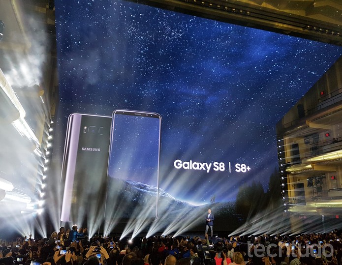 Galaxy S8 é lançado pela Samsung (Foto: Thássius Veloso/TechTudo)