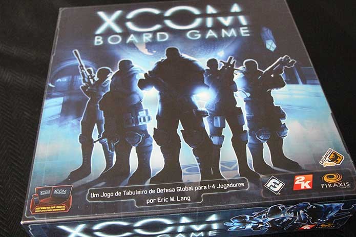 XCOM é um boardgame 100% cooperativo (Foto: Felipe Vinha)