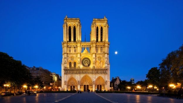 Em 2013, a catedral Notre-Dame completou 850 anos de existência (Foto: Getty Images via BBC News)