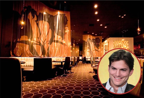 Ashton Kutcher já teve inúmeros restaurantes, incluindo o Dolce Enoteca (Foto: Getty Images / Divulgação)