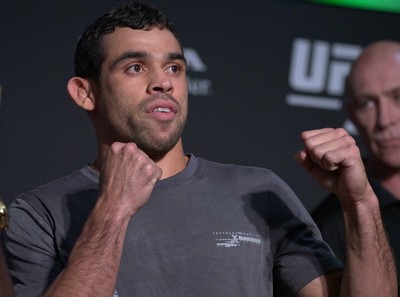 Renan Barão, Media Day, UFC 214 (Foto: Evelyn Rodrigues)
