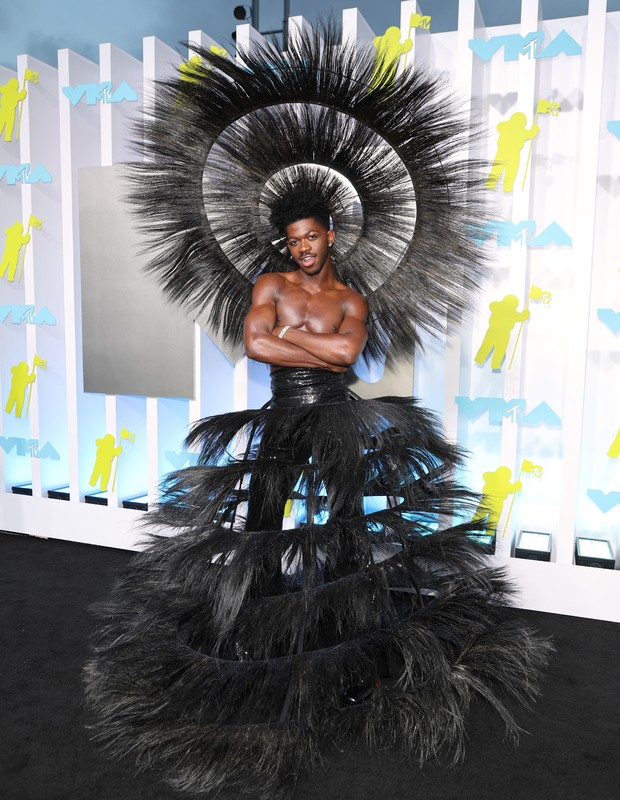 NEWARK, NEW JERSEY - AUGUST 28: Lil Nas X attends the 2022 MTV VMAs at Prudential Center on August 28, 2022 in Newark, New Jersey. (Photo by Arturo Holmes/FilmMagic) (Foto: FilmMagic)