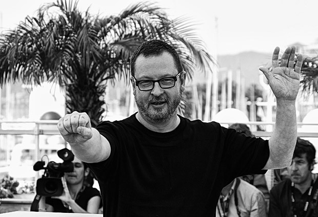 O diretor Lars von Trier em Cannes, em 2011, pouco tempo antes de ser considerado persona non grata por lá (Foto: Getty Images)