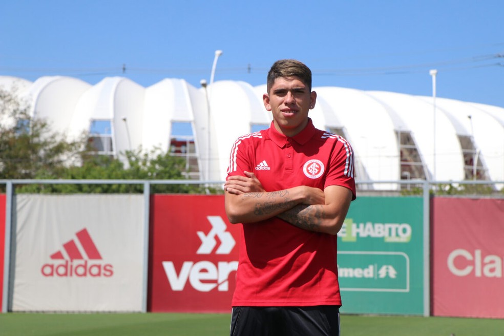 Palácios, reforço do Inter para 2021 — Foto: Ricardo Duarte/Divulgação Inter
