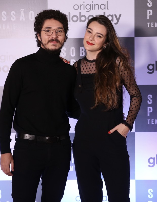 João Vitor Silva e a namorada, Mariana Molina (Foto: Roberto Filho/Brazil News)