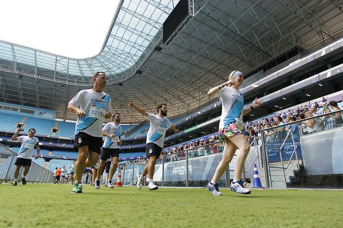 Com chegada dentro da Arena, Corrida do Grêmio reúne 4 mil