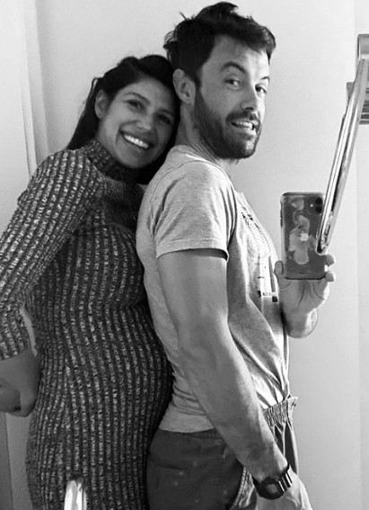Kayky Brito e a namorada Tamara Dalcanale posam à espera de Kael (Foto: Reprodução/Instagram/Tamara Dalcanale)