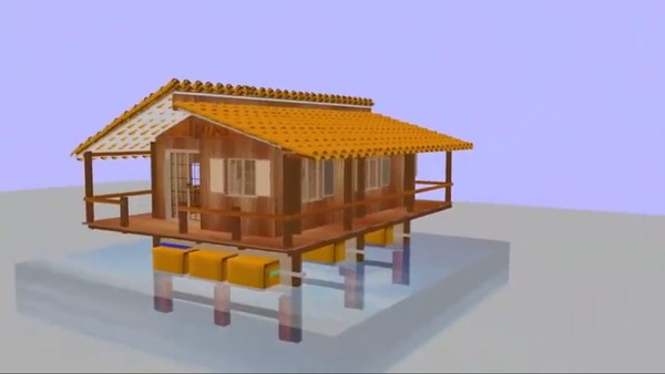 Projeto Casa De Varzea Preve Construcao De Palafitas Com Sistema De Elevacao Hidraulica Santarem E Regiao G1