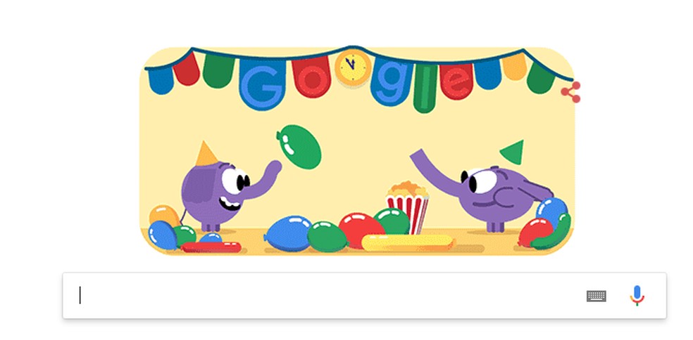 Ano Novo 2019 Google Celebra O Réveillon Com Doodle Lançadores E