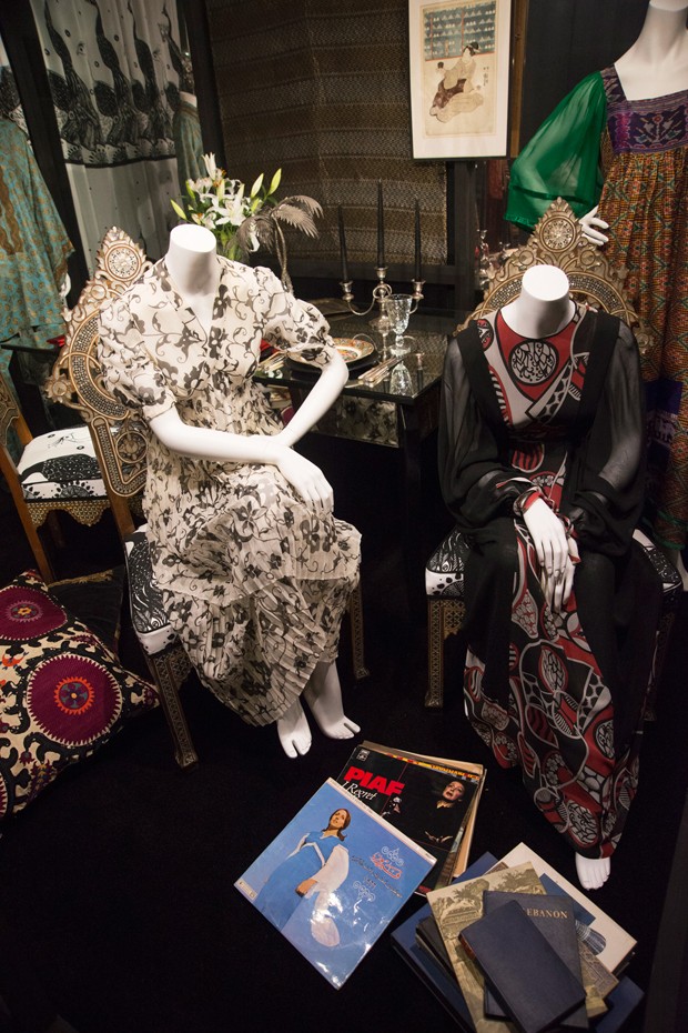 The Thea Porter exhibition at London’s Fashion and Textile Museum (Foto:  Kirsten Sinclair)