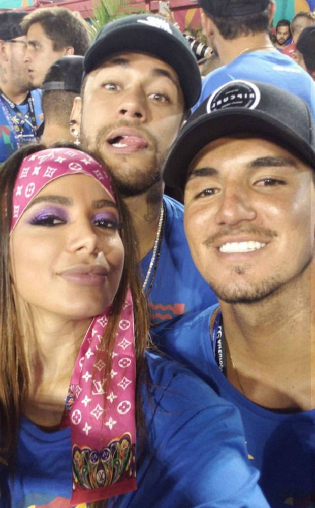 Anitta, Neymar e Gabriel Medina (Foto: Reprodução Instagram)