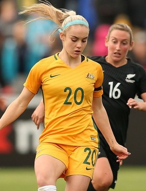 Ellie Carpenter convocada pela Austrália (Foto: site oficial Matildas)