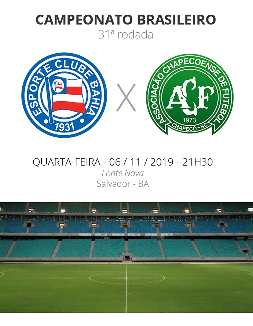Assistir Bahia E Chapecoense Tudo Tv Bahia X Chapecoense Veja Como Assistir Escalacoes Desfalques E