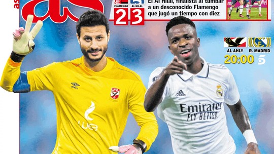'Surpresa', 'irreconhecível': como jornais internacionais destacaram a queda do Flamengo para o Al Hilal na semi do Mundial
