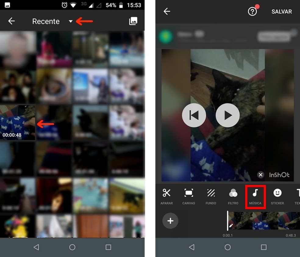 Aplicativo Para Colocar Musica Em Video Saiba Como Usar O Inshot Edicao E Criacao Techtudo