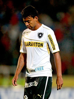Wallyson jogo Botafogo e Deportivo Quito pré-Libertadores (Foto: AP)