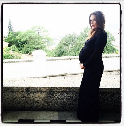 carolina ferraz grávida  (Foto: Reprodução - Instagram )
