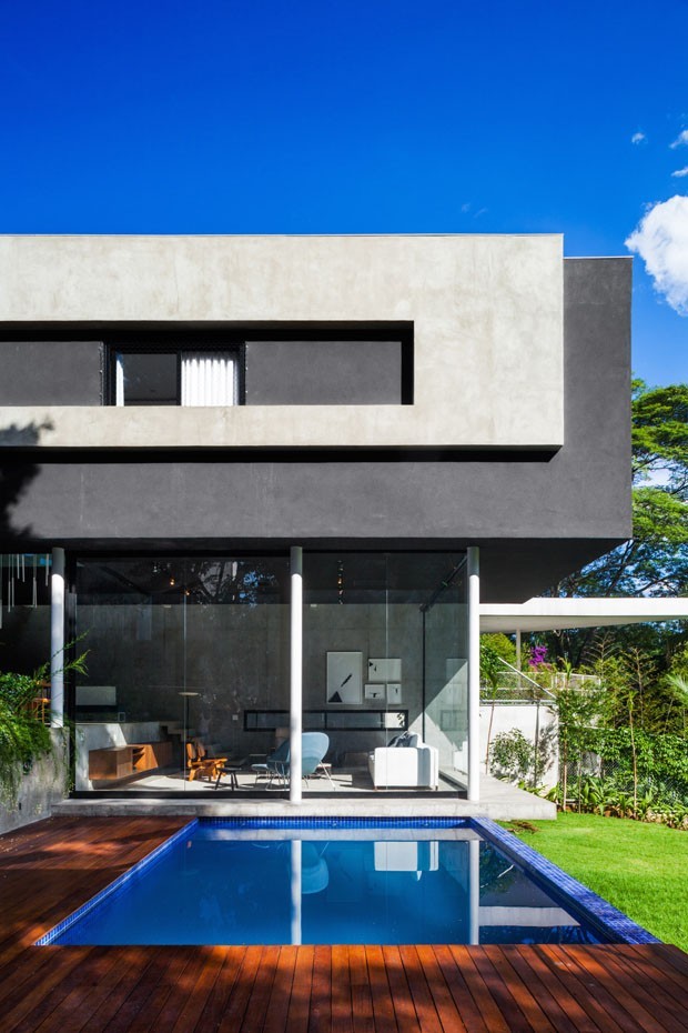 Casas de estilo contemporâneo: minimalistas e integradas (Foto: divulgação)