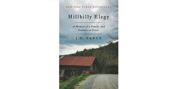 Capa do livro Hillbilly Elegy: A Memoir of a Family and Culture in Crisis, de J. D. Vance (Foto: Divulgação)