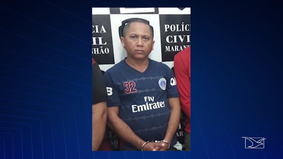 Carlos Alberto dos Santos estava foragido da justiça há um tempo e vivia normalmente nos estados do Piauí e do Maranhão (Foto: Reprodução/ TV Mirante)
