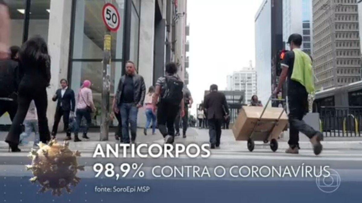 Quase 100% dos moradores da cidade de São Paulo acima de 18 anos têm anticorpos contra o coronavírus, diz pesquisa