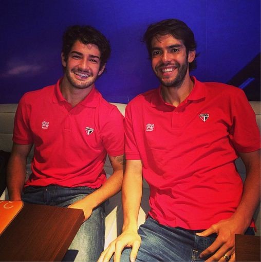 Alexandre Pato e Kaká (Foto: Reprodução/ Instagram)