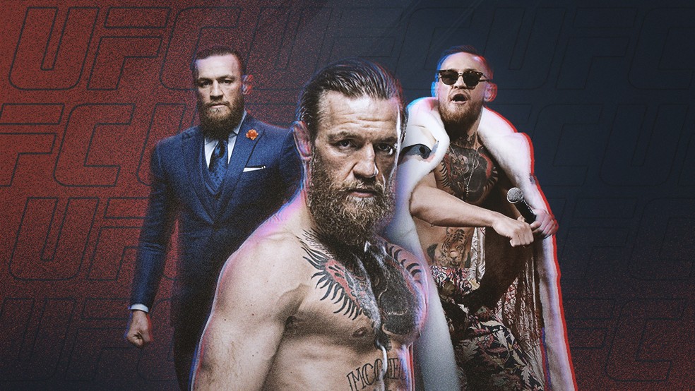 Quão grande é Conor McGregor? Maior que seus concorrentes e do tamanho de um clube grande de futebol do Brasil — Foto: Info esporte