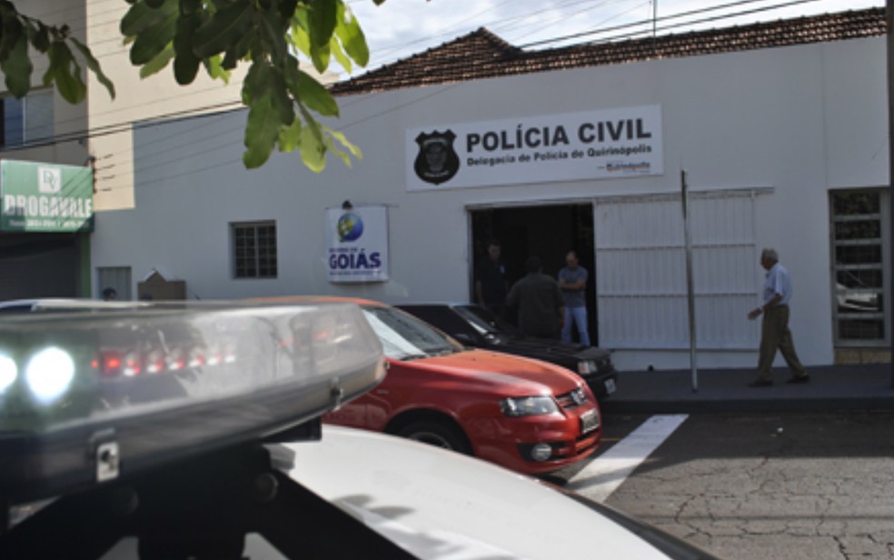 Delegacia Quirinópolis Goiás — Foto: Reprodução/Polícia Civil