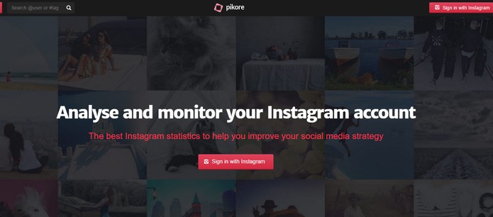 Pikore mostra dados completos do acesso do usuário no Instagram e fotos de amigos (Foto: Reprodução/Barbara Mannara)