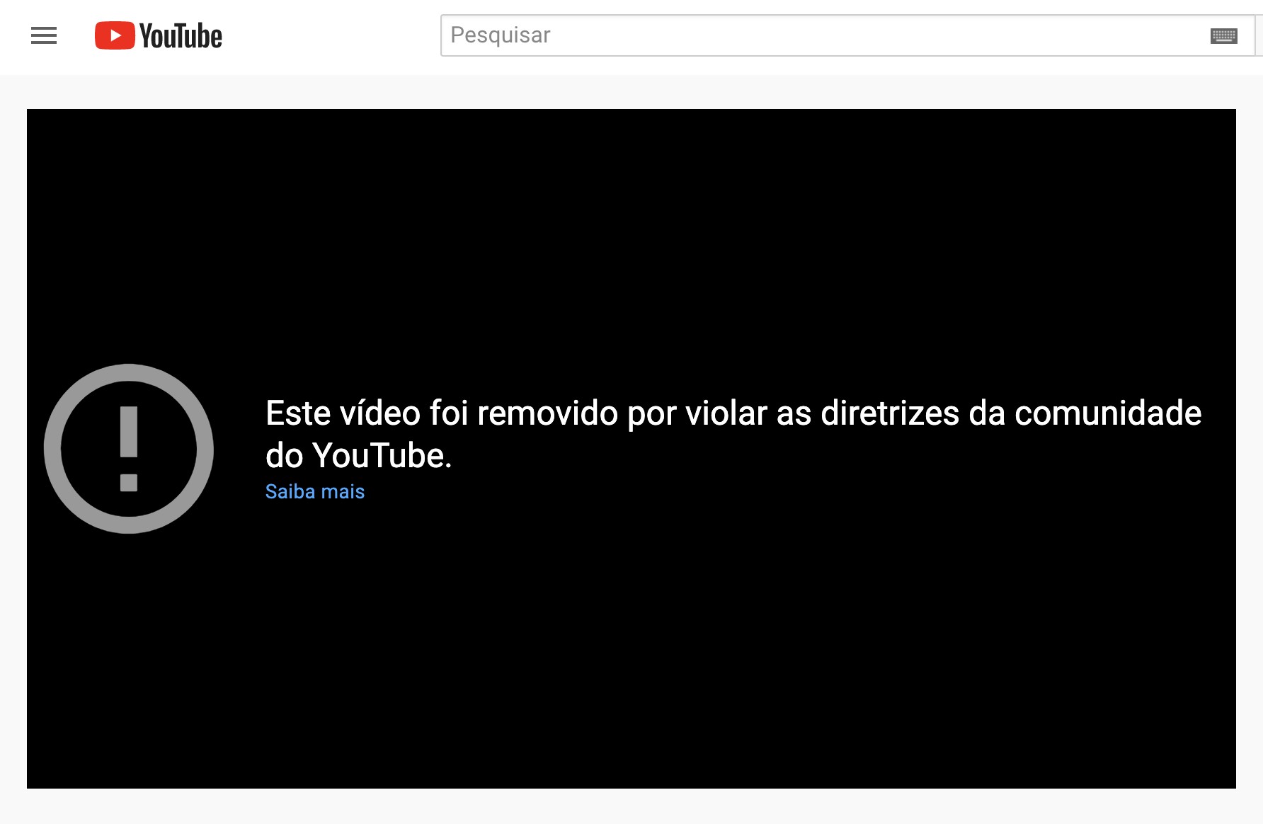 YouTube remove vídeos do canal do presidente Jair Bolsonaro thumbnail