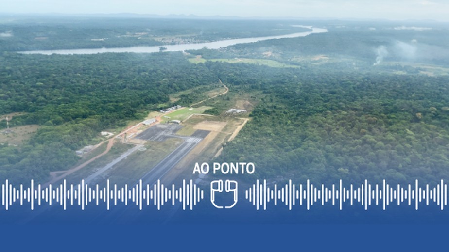 Petrobras faz melhorias no aerodromo em Oiapoque (AP) para servir de base para a prospecção de petróleo na Margem Equatorial