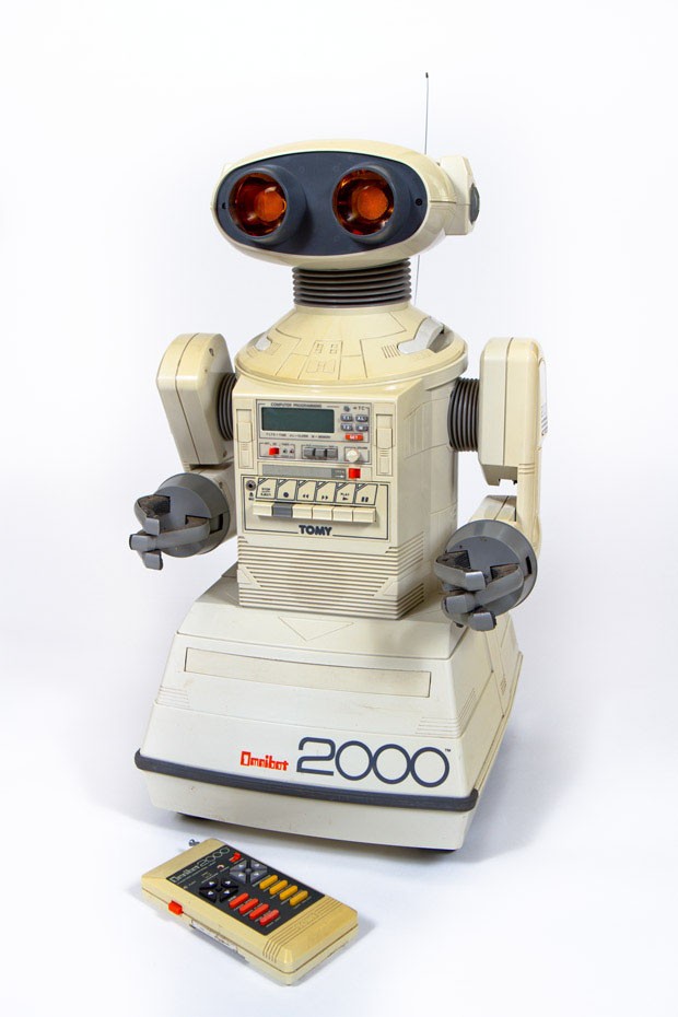 Robô de controle-remoto Omnibot 2000, design Tomi (antiga Tomiyama), 1985 (Foto: divulgação)