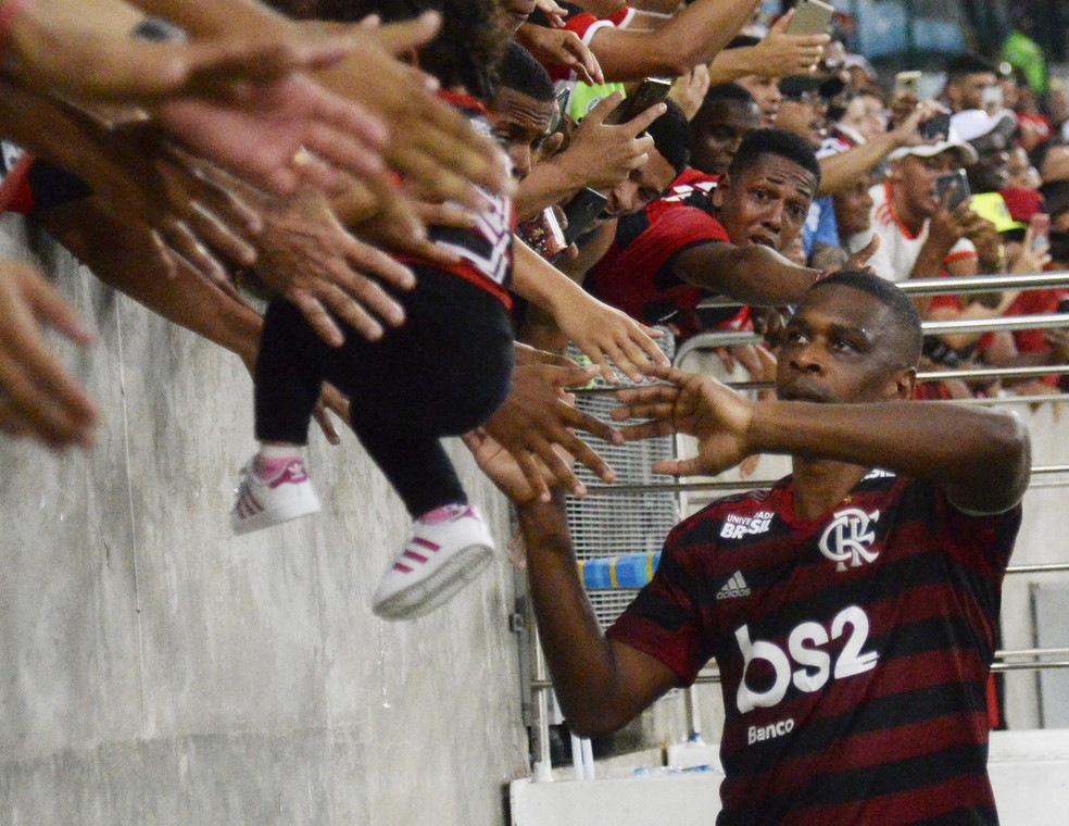 Juan se aposentou em 2019 e seguiu como funcionário do Flamengo — Foto: André Durão / GloboEsporte.com