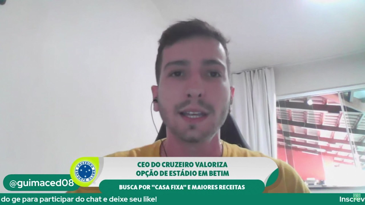 Em busca de uma 'casa fixa' e maiores receitas, CEO do Cruzeiro valoriza estádio em Betim