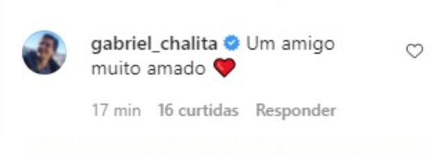 Gabriel Chalita lamenta morte de Dudu Braga (Foto: Reprodução Instagram)