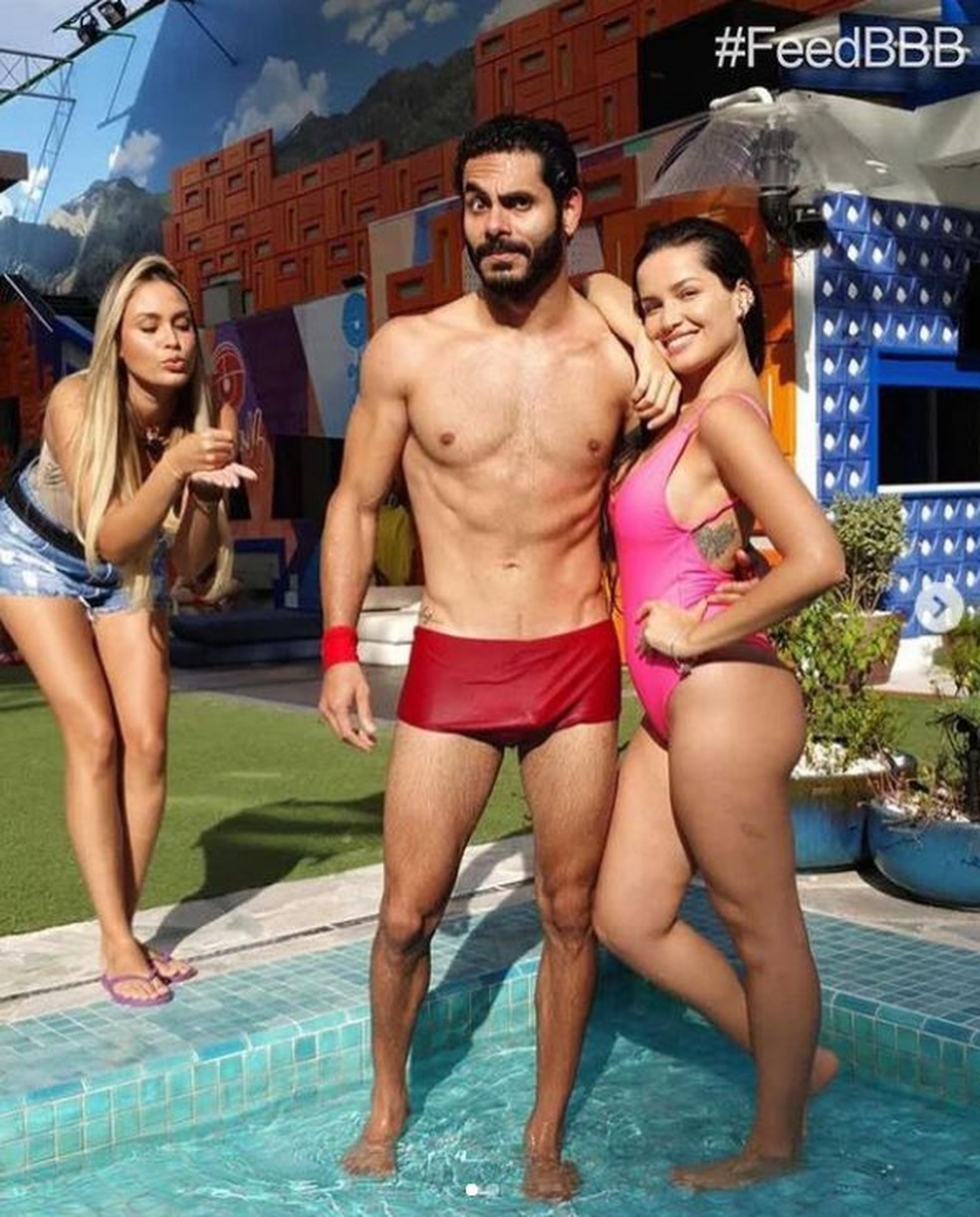 Sarah, Rodolffo e Juliette — Foto: Reprodução Instagram