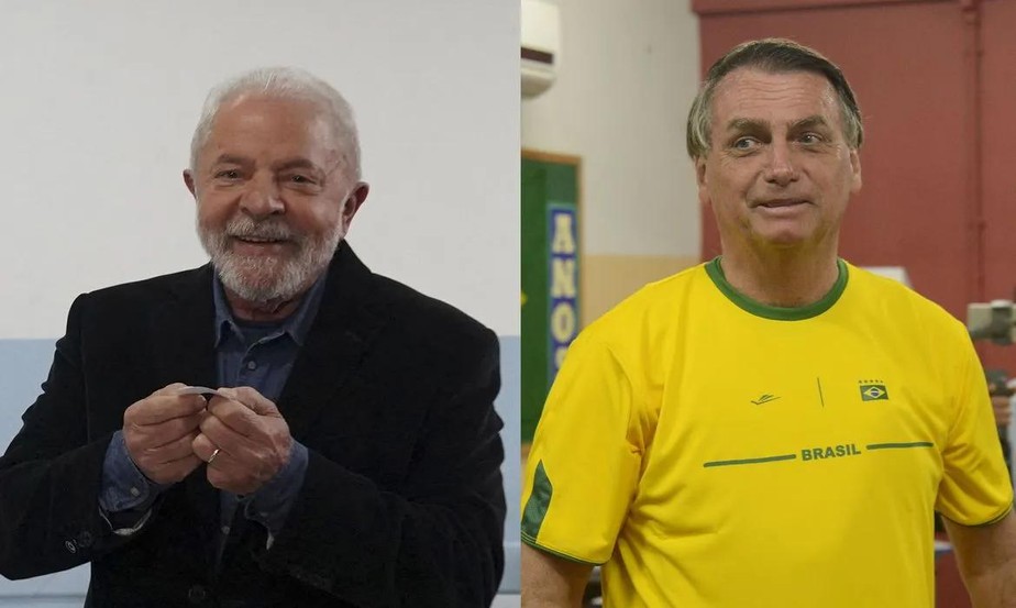 Lula terminou a apuração do 1º turno na frente, com Bolsonaro em 2º lugar