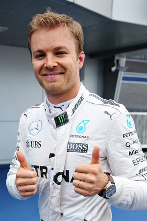Nico Rosberg fez 24ª pole na carreira, em Sochi (Foto: Getty Images)