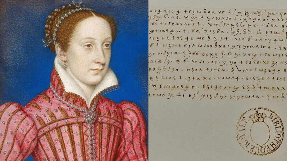 Cartas codificadas foram escritas por Maria da Escócia durante prisão