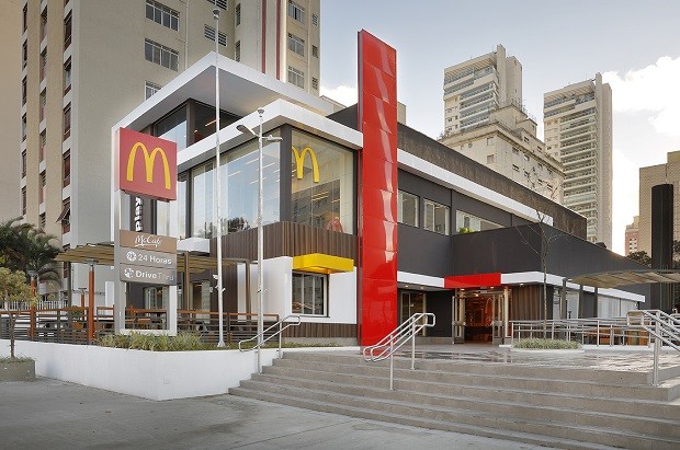 Restaurante do McDonald's, em São Paulo (Foto: Divulgação)
