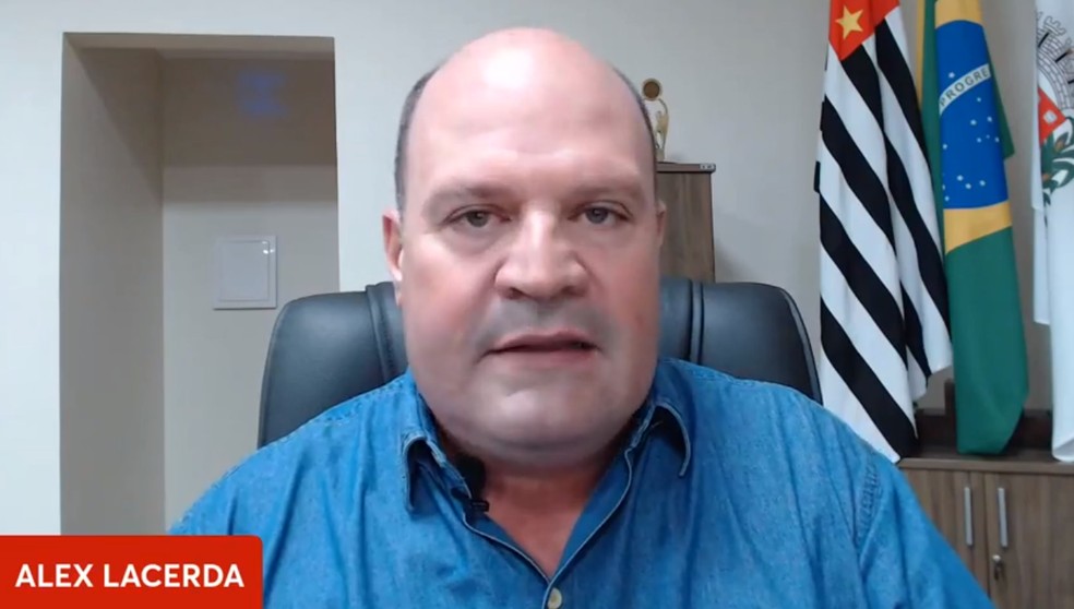 Prefeito Alex Lacerda (PSDB), de Itaberá, criticou baile da terceira idade em live — Foto: Arquivo pessoal