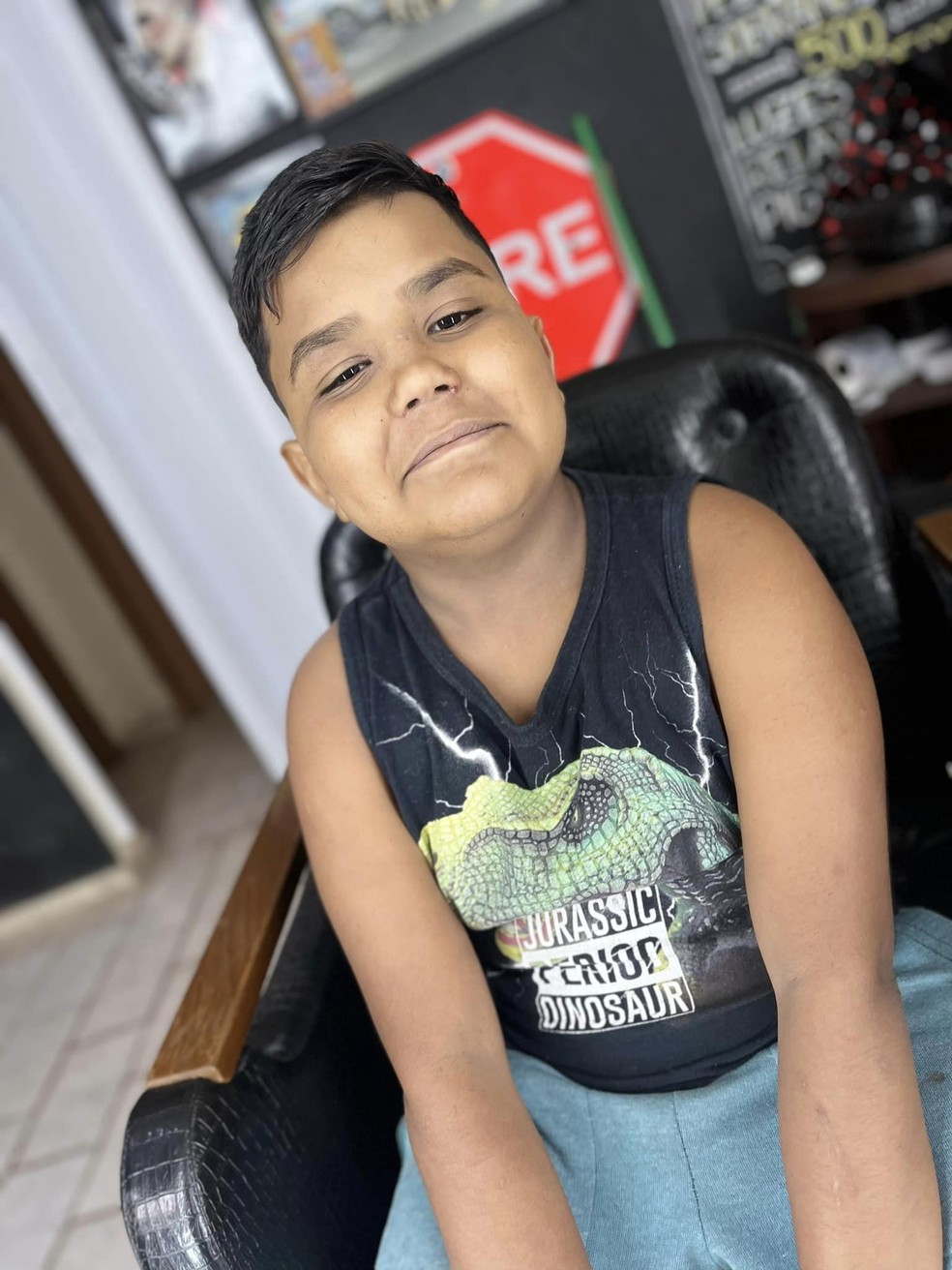 Menino que morreu após se engasgar com chiclete era de Tupã (SP) — Foto: Facebook/Reprodução