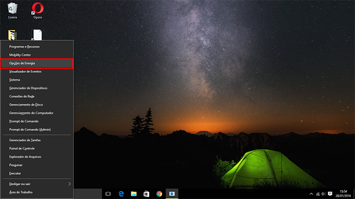 Windows 10 pode ter modo Hibernar adicionado no menu Iniciar (Foto: Reprodução/Elson de Souza)