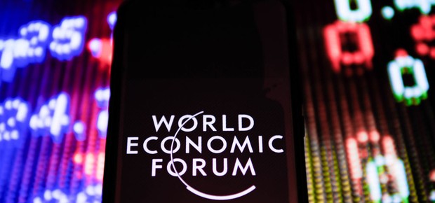 Fórum Econômico Mundial (Foto: Omar Marques/SOPA Images/LightRocket via Getty Images)