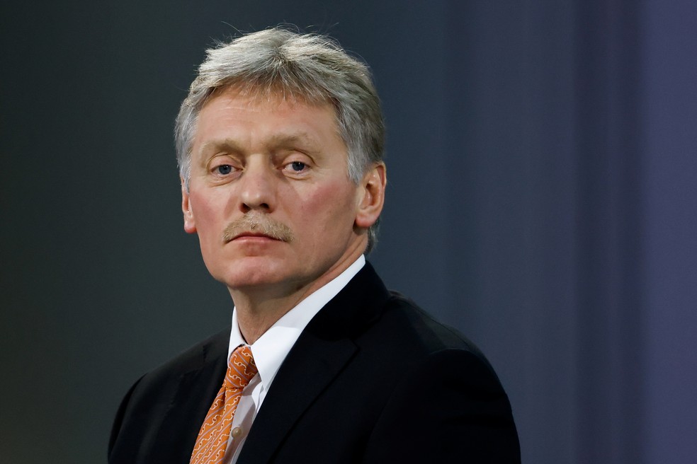 O porta-voz do Kremlin, Dmitry Peskov; — Foto: Evgenia Novozhenina/Reuters