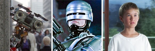 'Um Robô em Curto-Circuito', 'Robocop' e 'A.I.: Inteligência Artificial': conseguimos ver muito desses filmes em 'Chappie' (Foto: Divulgação)