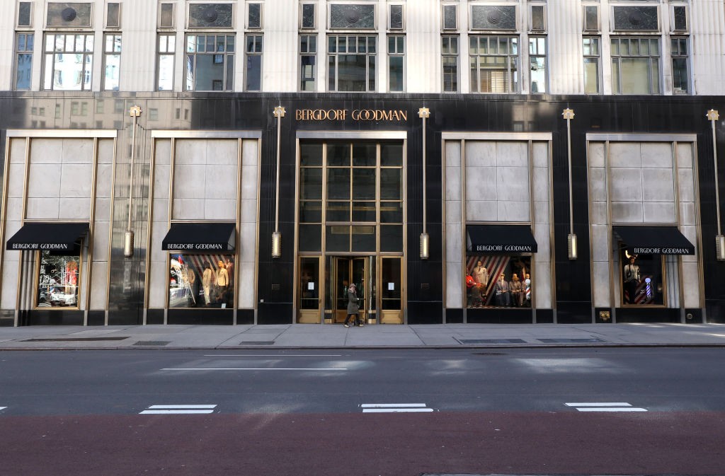 A loja de departamento Bergdorf Goodman na Quinta Avenida (Foto: Getty Images)